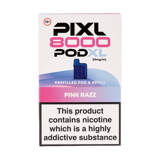 PinkRazzPixl8000PrefilledPod_RefillbyPixl